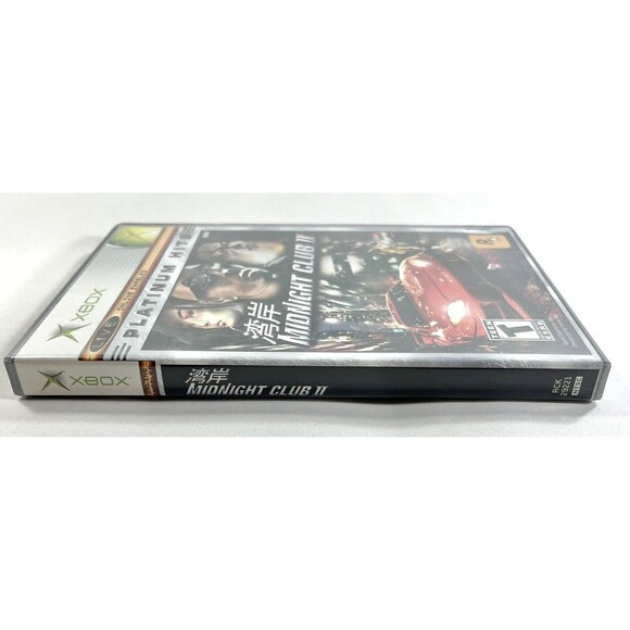 Midnight Club II 2003 Microsoft Xbox Platinum Hits Complete With Manual Tested - Picture 9 of 9